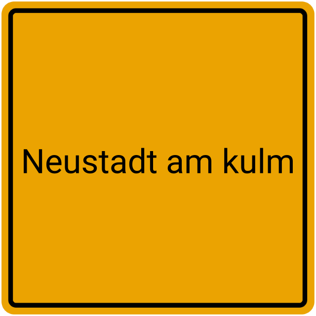 Meldebestätigung Neustadt am Kulm